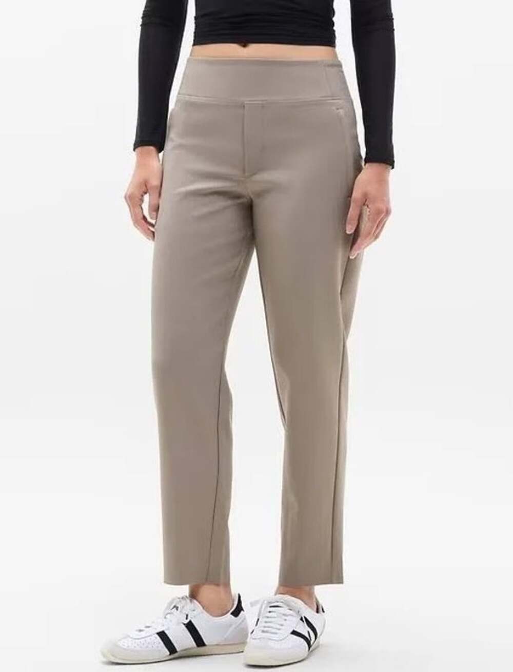 ATHLETA Endless High Rise Pant in mortar mushroom size 8